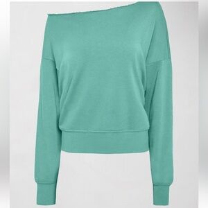 Carbon38 Vibrant Green Knit Top
